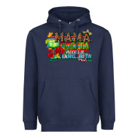 Navy Mama Cita Needs a Margarita Heavyweight Hoodie - texasbilliewilder