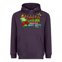 Plum Mama Cita Needs a Margarita Heavyweight Hoodie - texasbilliewilder