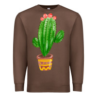 Chestnut mexican cactus Premium Sweatshirt - FaDigitalArtStudio