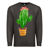 Smoke mexican cactus Premium Sweatshirt - FaDigitalArtStudio