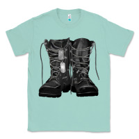 Seafoam soldier boots Classic Tee - RanaPortraitStore
