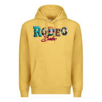 Antique Gold rodeo babe turquoise serape cowhide leopard Premium Hoodie - Artiststas