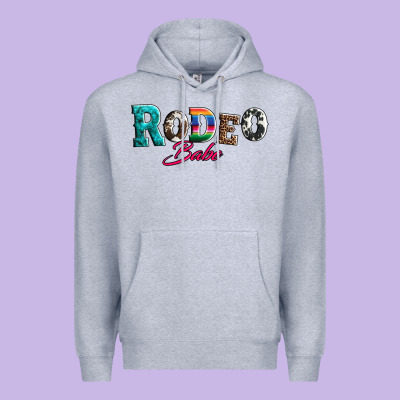 Rodeo Babe Turquoise Serape Cowhide Leopard Premium Hoodie Designed By Artiststas