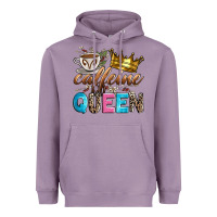 Lavender caffeine queen Heavyweight Hoodie - Zillion Design Studio