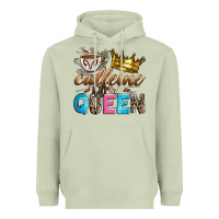 Matcha caffeine queen Heavyweight Hoodie - Zillion Design Studio