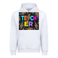 White Teacher Day Urban Hoodie - LillyAllenDesigns