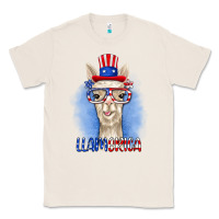 Natural llamerica Classic Tee - RanaPortraitStore
