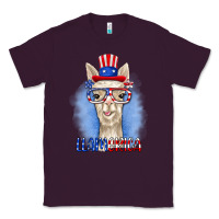Plum llamerica Classic Tee - RanaPortraitStore