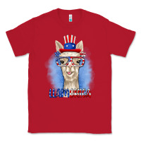 Red llamerica Classic Tee - RanaPortraitStore