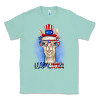 Seafoam llamerica Classic Tee - RanaPortraitStore