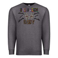 Charcoal Heather halloween baby Premium Sweatshirt - CowhideDigitalArt
