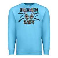 Ocean Blue halloween baby Premium Sweatshirt - CowhideDigitalArt