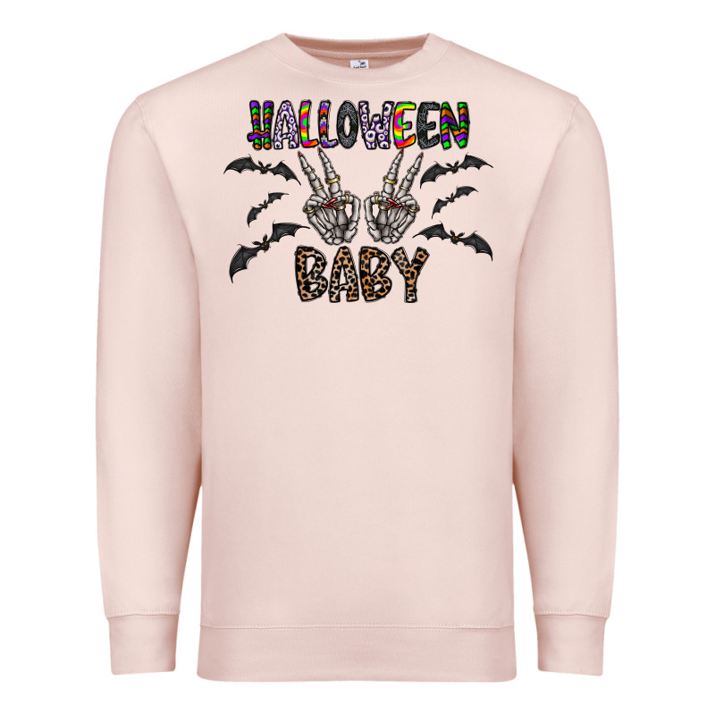 Halloween Baby Premium Sweatshirt by CowhideDigitalArt | Teevron