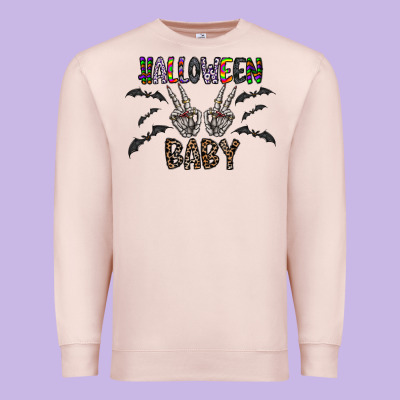 Halloween Baby Premium Sweatshirt Designed By Cowhidedigitalart
