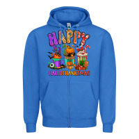 True Royal Happy Hallothanksmas coffee cups Zipper Hoodie - RanaPortraitStore