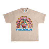 French Oak teacherlife and teacher gnome rainbow Urban Heavy Tee - Artiststas