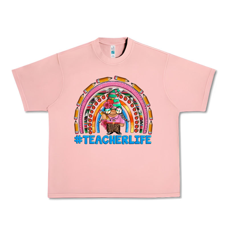 Teacherlife And Teacher Gnome Rainbow Urban Heavy Tee by Artiststas | Teevron