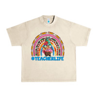 Sandshell teacherlife and teacher gnome rainbow Urban Heavy Tee - Artiststas