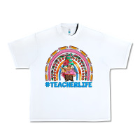 White teacherlife and teacher gnome rainbow Urban Heavy Tee - Artiststas