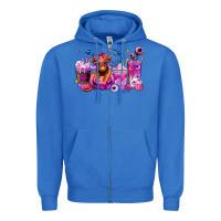 True Royal Halloween Heifer coffee cups Zipper Hoodie - RanaPortraitStore