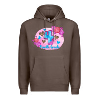 Coffee back to school flowers fourth grade 3200x2400 Premium Hoodie - AdoDesignShop