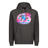 Smoke back to school flowers fourth grade 3200x2400 Premium Hoodie - AdoDesignShop