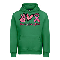 Emerald Peace love cure Urban Hoodie - NancyCooperArtShop