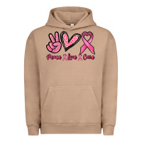 Pigment Burro Peace love cure Urban Hoodie - NancyCooperArtShop