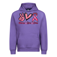 Tulip Peace love cure Urban Hoodie - NancyCooperArtShop