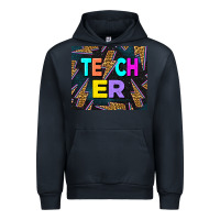 Navy Western Teacher Flash Urban Hoodie - LillyAllenDesigns