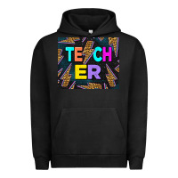 Pigment Black Western Teacher Flash Urban Hoodie - LillyAllenDesigns