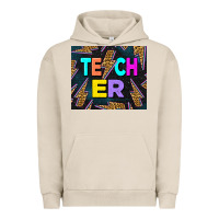 Pigment French Oak Western Teacher Flash Urban Hoodie - LillyAllenDesigns