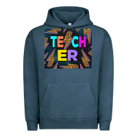 Pigment Midnight Navy Western Teacher Flash Urban Hoodie - LillyAllenDesigns
