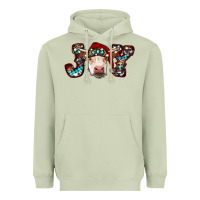 Matcha christmas joy cow Heavyweight Hoodie - RanaPortraitStore