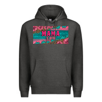 Charcoal Heather pink roses mama of girls license plate Premium Hoodie - Artiststas