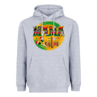 Heather Grey Mama Cita Heavyweight Hoodie - texasbilliewilder