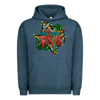 Pigment Midnight Navy western desert christmas texas map Urban Hoodie - Jasminsmagicworld