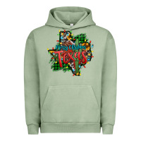 Pigment Oil Green western desert christmas texas map Urban Hoodie - Jasminsmagicworld