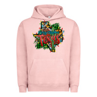 Pigment Salmon western desert christmas texas map Urban Hoodie - Jasminsmagicworld