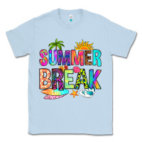 Dusty Blue summer break Classic Tee - RanaPortraitStore