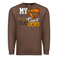 Chestnut my heart is on that court Premium Sweatshirt - HRA Design Shop