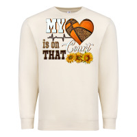 Sandshell my heart is on that court Premium Sweatshirt - HRA Design Shop