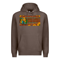 Coffee custom cowboy boots sunflowers and cactus license plate Premium Hoodie - Artiststas