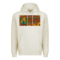 Custom Cowboy Boots Sunflowers And Cactus License Plate Premium Hoodie | Teevron