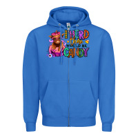 True Royal I herd there would be candy Heifer Zipper Hoodie - RanaPortraitStore