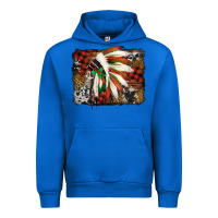 Cobalt indian headdress christmas Urban Hoodie - Jasminsmagicworld