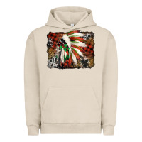 Pigment French Oak indian headdress christmas Urban Hoodie - Jasminsmagicworld