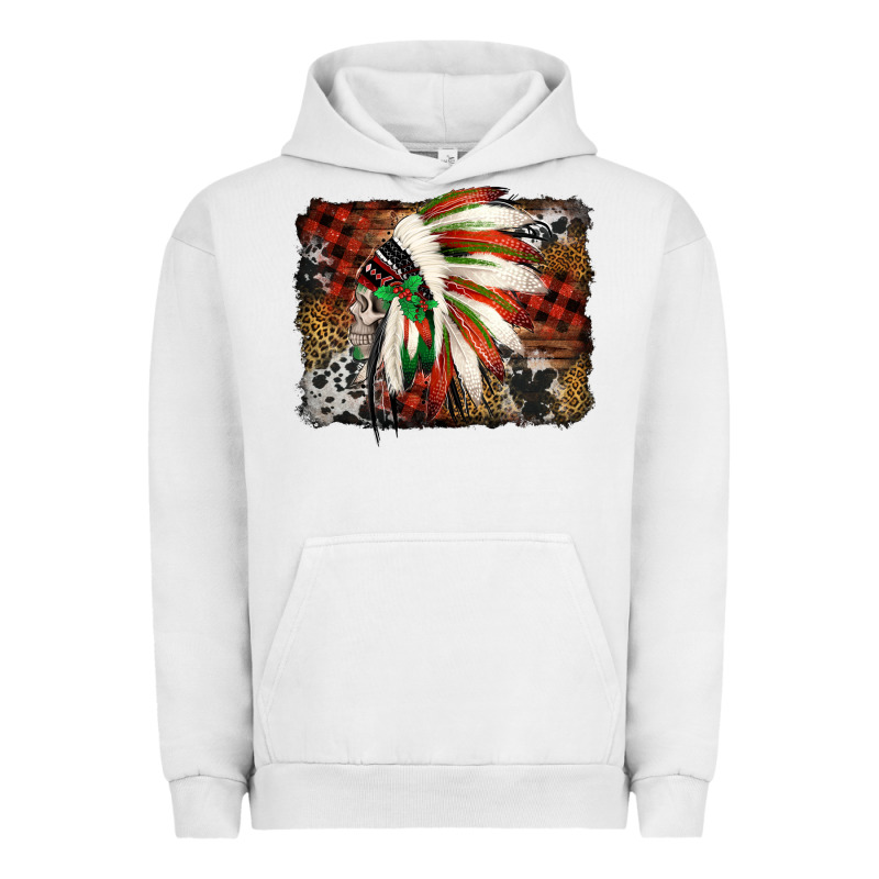 Indian Headdress Christmas Urban Hoodie by Jasminsmagicworld | Teevron