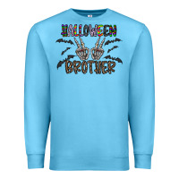 Ocean Blue halloween brother Premium Sweatshirt - CowhideDigitalArt