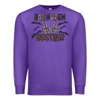 Purple halloween brother Premium Sweatshirt - CowhideDigitalArt